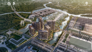Vị trí Masteri Cosmo Central tại trung tâm The Global City