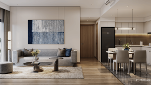 Thiết kế căn hộ Masteri Cosmo Central phong cách Terra Tropical