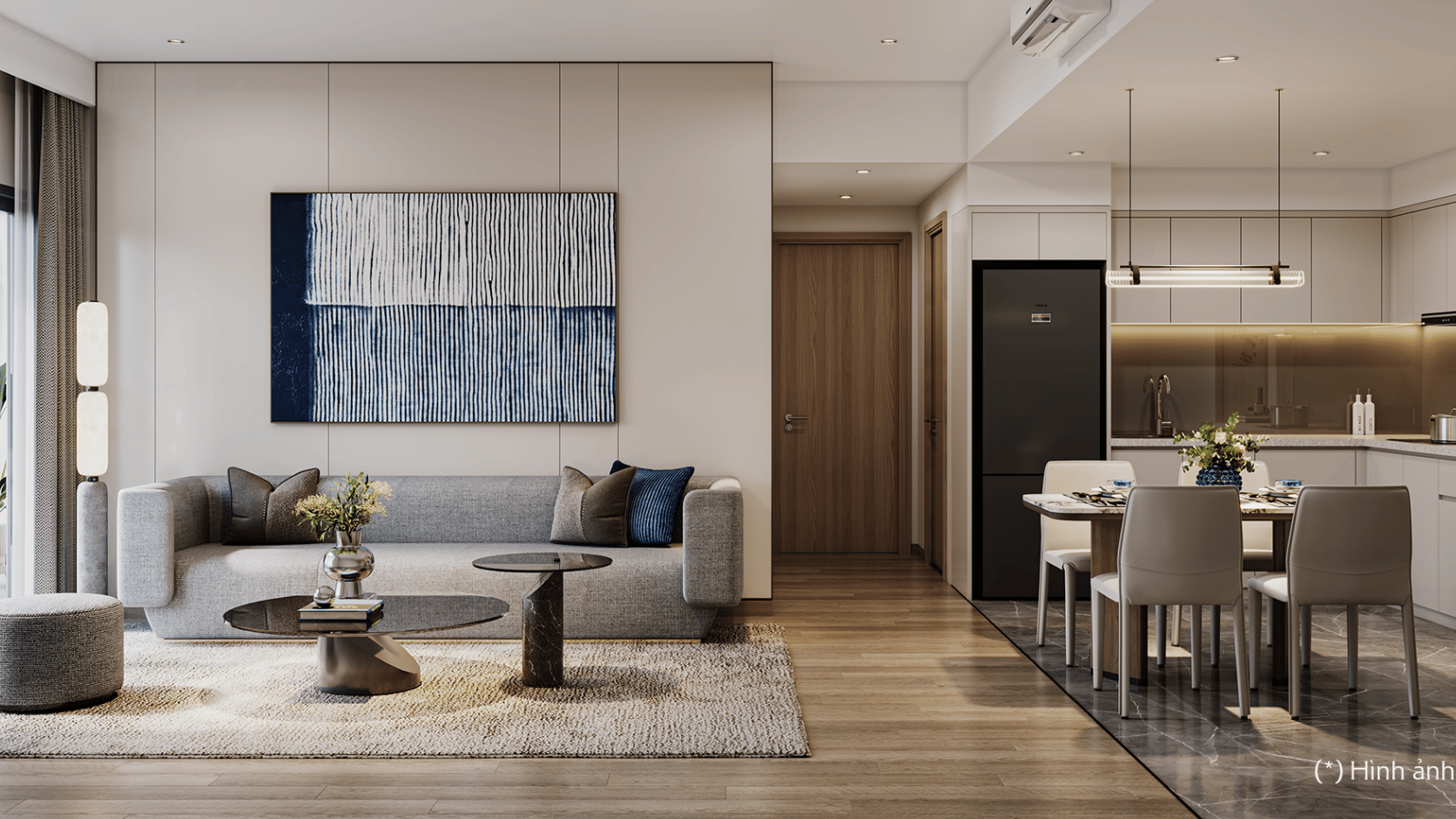 Thiết kế căn hộ Masteri Cosmo Central phong cách Terra Tropical