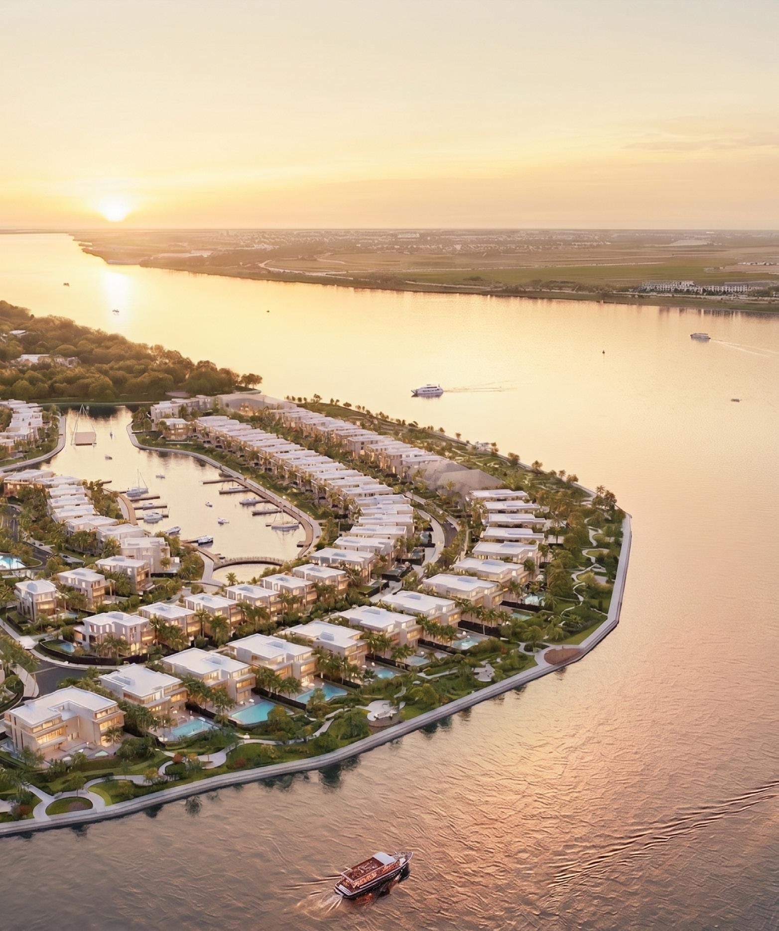 Vị trí ven sông The Rivus