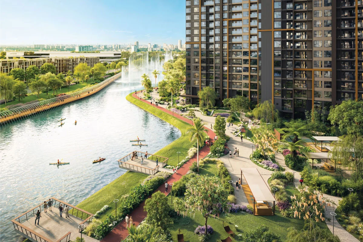 Sảnh đón Masteri Cosmo Central